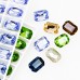 DZ 3008 14x10 mm  Octagon shape crystal fancy stone 